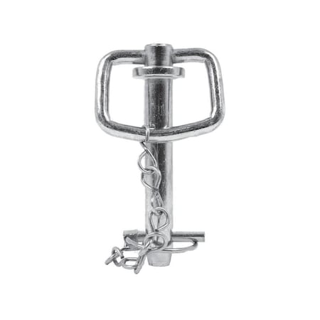 Aftermarket S.408 Hitch Pin Chain And Linch Pin 3/4in. x 3-7/8in., Fits Massey Ferguson Models S.408-SPX